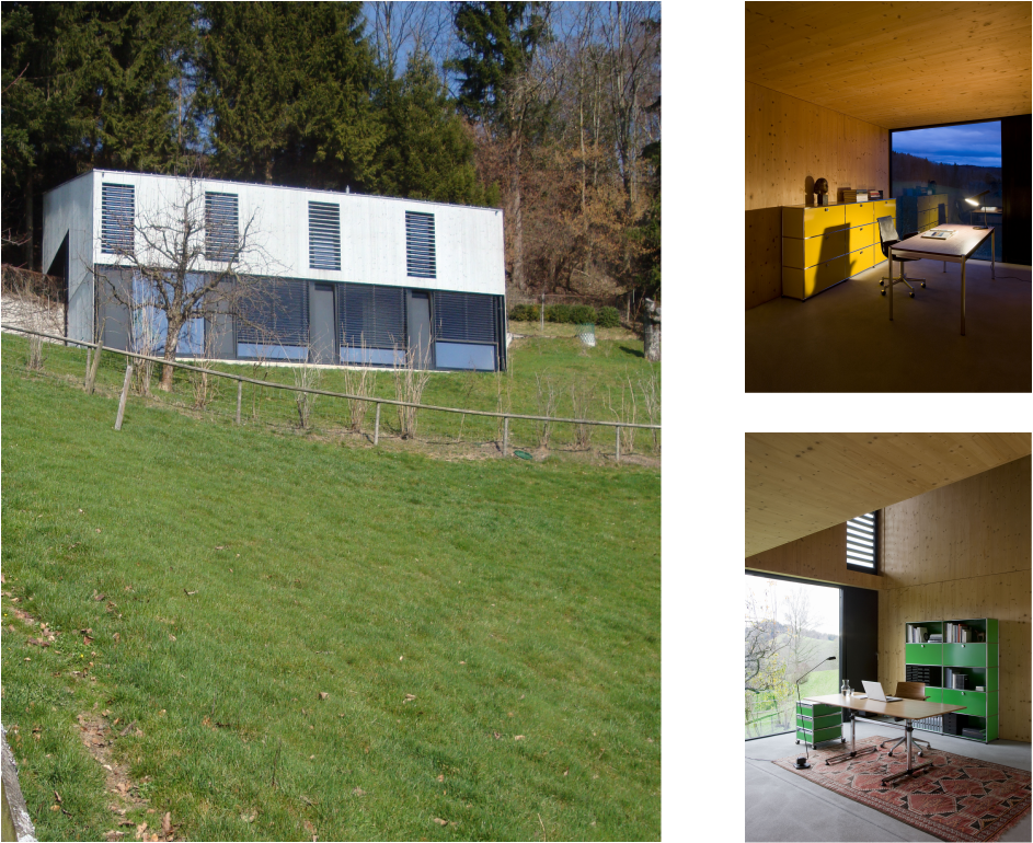 Erweiterter Schafstall mit neuer Orangerie und unbeheizten, flexibel nutzbaren Räumen für saisonale Aktivitäten.